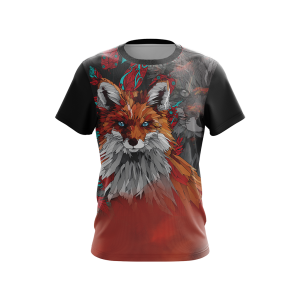 Aesthetic Fox Unisex 3D T-shirt