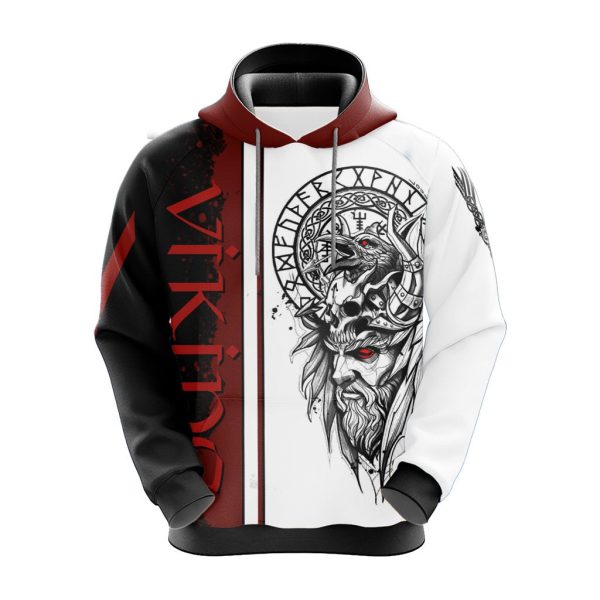 Vikings Unisex 3D Pullover Hoodie