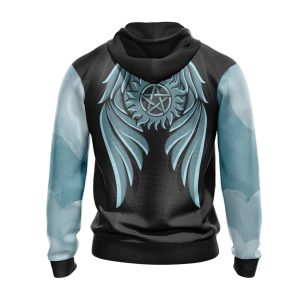 Supernatural Unisex 3D Zip Up Hoodie