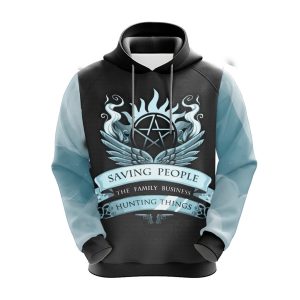 Supernatural Unisex 3D Pullover Hoodie