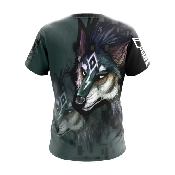 The Legend Of Zelda Link Wolf Unisex 3D T-shirt