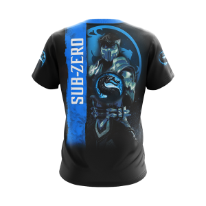 Mortal Kombat Sub Zero This Time Will Be Your Last Unisex 3D T-shirt