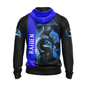 Mortal Kombat Raiden Unisex 3D Pullover Hoodie