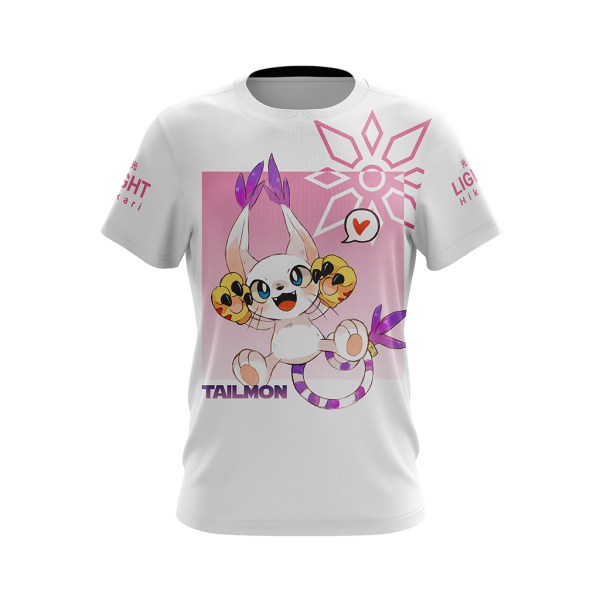 Digimon Tailmon Unisex 3D T-shirt