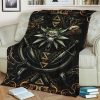 Witcher Symbol 3D Throw Blanket 150cm x 200cm