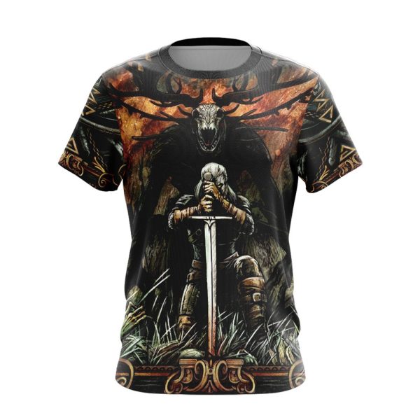 Witcher Symbol Unisex 3D T-shirt