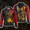 Mortal Kombat - Scorpio Unisex 3D Zip Up Hoodie