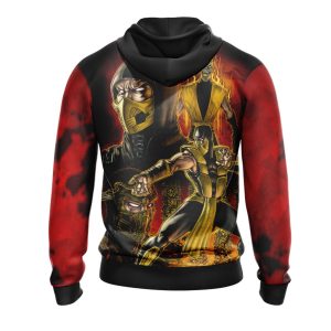 Mortal Kombat - Scorpio Unisex 3D Pullover Hoodie