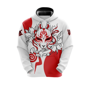 Ninetail fox Spirit Unisex 3D Hoodie