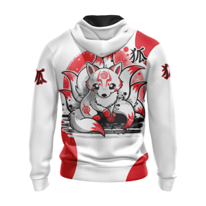 Ninetail fox Spirit Unisex 3D Hoodie