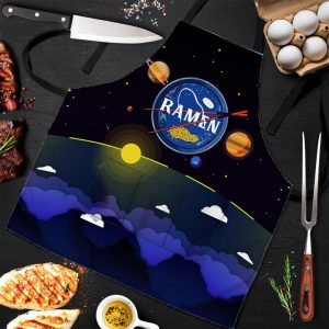 Ramen in Nasa style 3D Apron