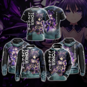 Date A Live - Tohka Yatogami 3D T-shirt