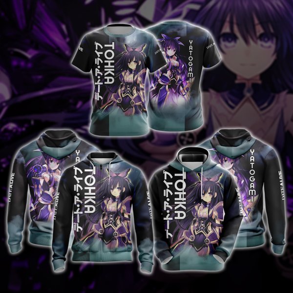 Date A Live - Tohka Yatogami 3D Hoodie