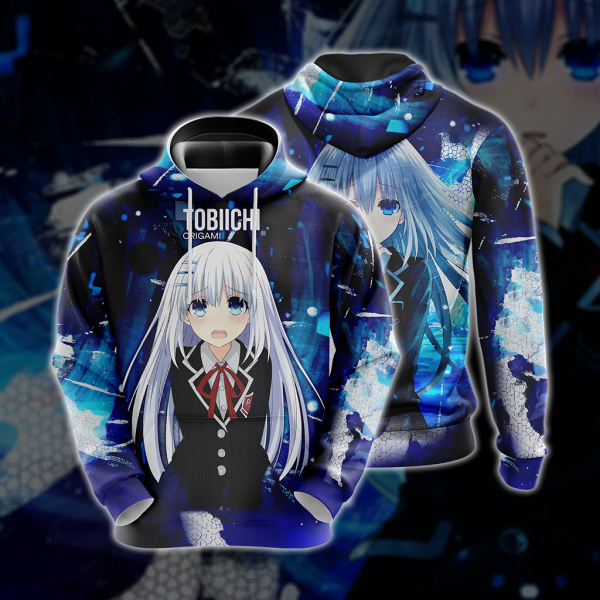 Date A Live - Tobiichi Origami New Unisex 3D Hoodie