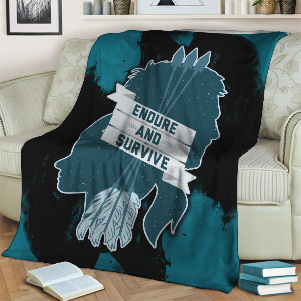 The Last Of Us-  Endure and Survive 3D Throw Blanket 150cm x 200cm