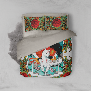 Okami 3D Bed Set