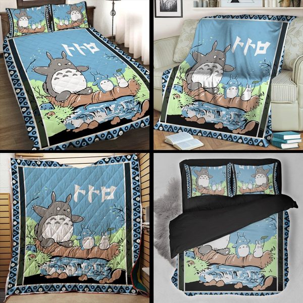 Totoro 3D Bed Set