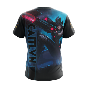 League of Legends - Caitlyn Champion Unisex 3D T-shirt