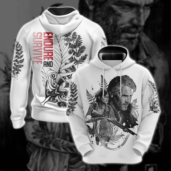 The Last Of Us - Endure And Survive Unisex 3D Hoodie