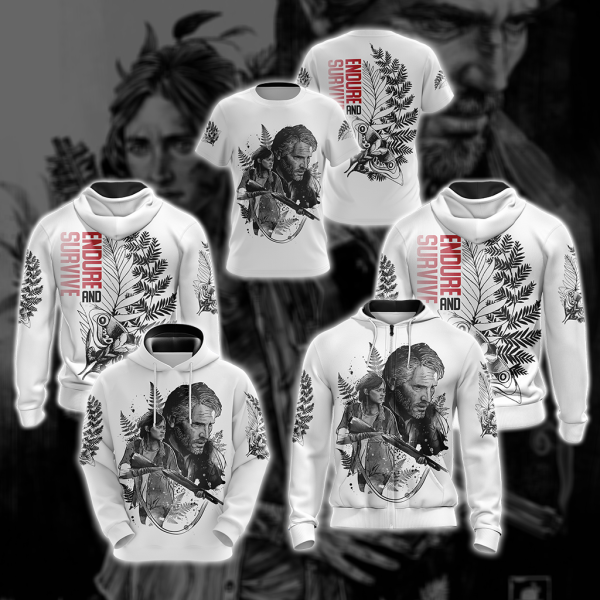 The Last Of Us - Endure And Survive Unisex 3D T-shirt