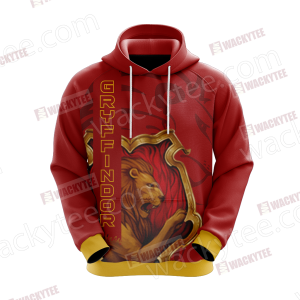 Gryffindor - The Braverest Harry Potter 3D Hoodie