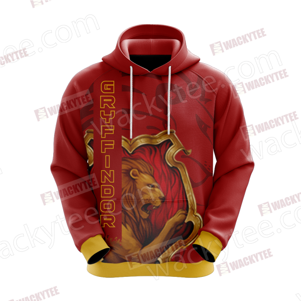 Gryffindor - The Braverest Harry Potter 3D Hoodie