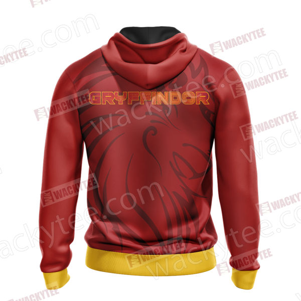 Gryffindor - The Braverest Harry Potter 3D Hoodie