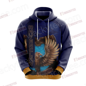 Ravenclaw - The Cleverest Harry Potter 3D Hoodie