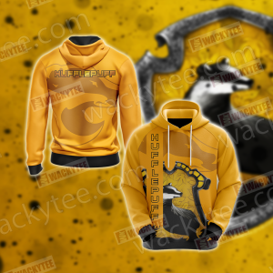 Hufflepuff - Hard Workers Harry Potter 3D Hoodie