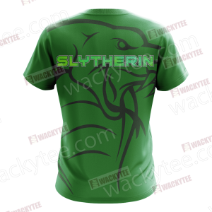 Slytherin - Power-Hungry Harry Potter Unisex 3D T-shirt