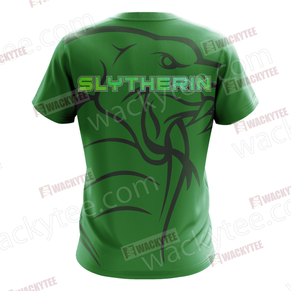 Slytherin - Power-Hungry Harry Potter Unisex 3D T-shirt