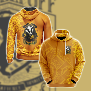 Harry Potter - Loyal Like A Hufflepuff Version Lifestyle Unisex 3D Hoodie