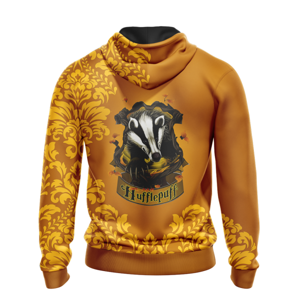 Harry Potter - Loyal Like A Hufflepuff Version Lifestyle Unisex 3D Hoodie