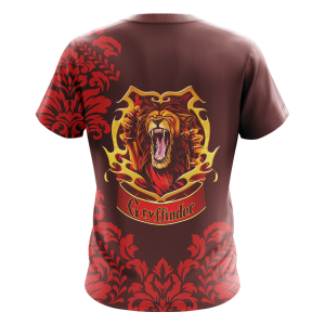 Harry Potter - Brave Like A Gryffindor Version Lifestyle Unisex 3D T-shirt