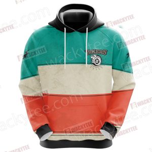 Vintage Biker Rider 3D Hoodie