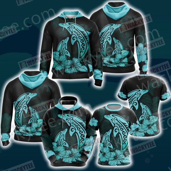 Dolphin Mandala 3D Hoodie