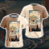 Ukiyo-e Spirited Away Chihiro Zauberland Unisex 3D T-shirt