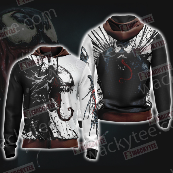 Spider-Man - Venom New Look Zip Up Hoodie