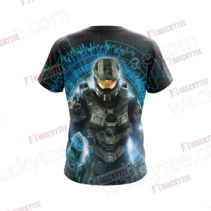 Halo - Futuristic Unisex 3D T-shirt