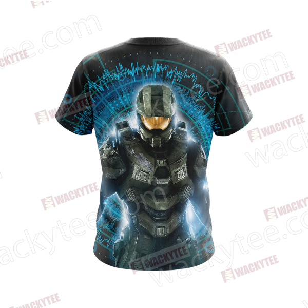 Halo - Futuristic Unisex 3D T-shirt