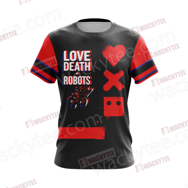 Love, Death & Robots Unisex 3D T-shirt