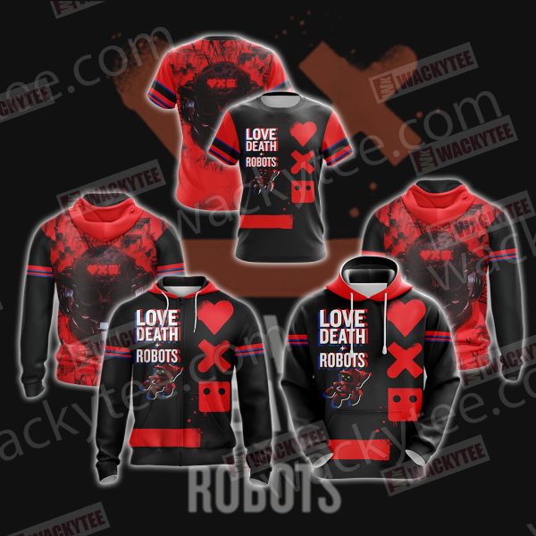 Love, Death & Robots Unisex 3D T-shirt