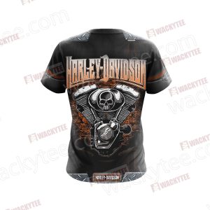 Motorcycle Harley Davidson Unisex 3D T-shirt