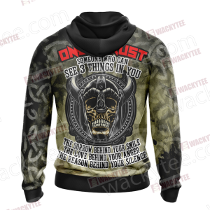 Viking Only Trust Someone Who Can See 3 Things In You Zip Up Hoodie