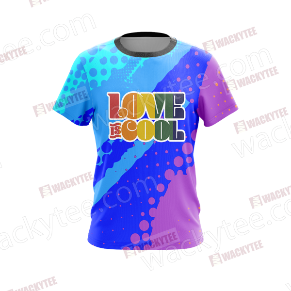 Support LGBT Love Is Love Unisex 3D T-shirt