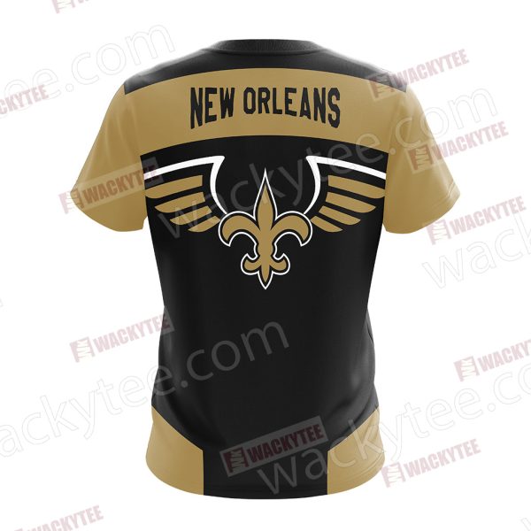 New Orleans Saints Logo Unisex 3D T-shirt