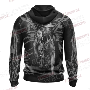 Skull Man Zip Up Hoodie