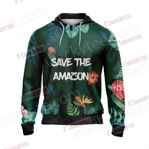 Save the Amazon Zip Up Hoodie