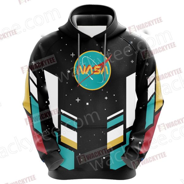 NASA Spaceship 3D Hoodie