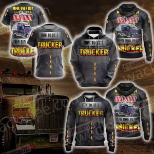 Show You How To Be A Trucker Zip Up Hoodie